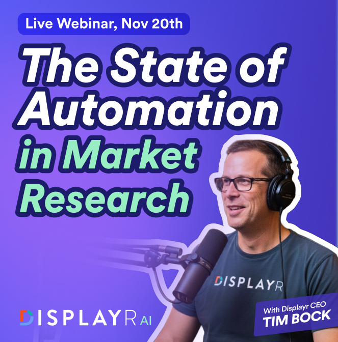 Webinar on The State of Automation in Market Research