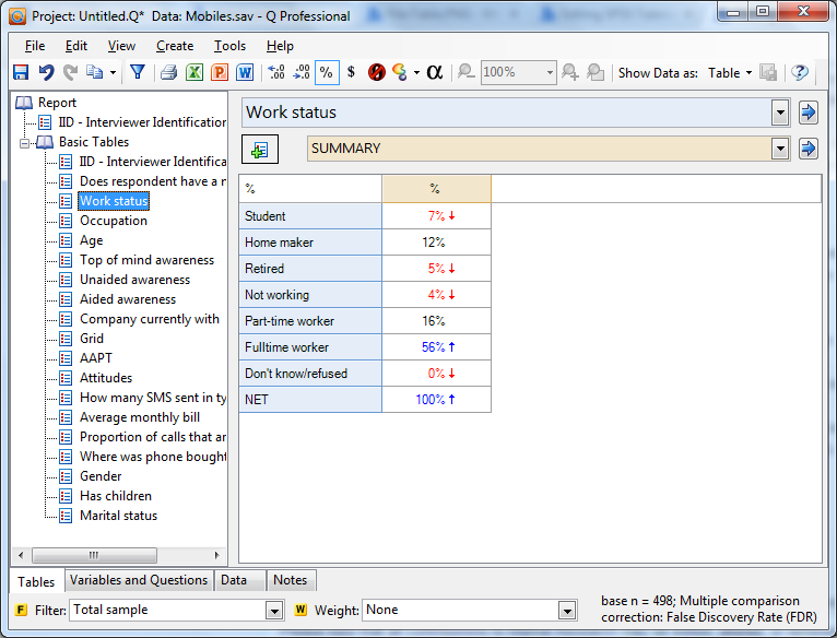 q research software text analysis